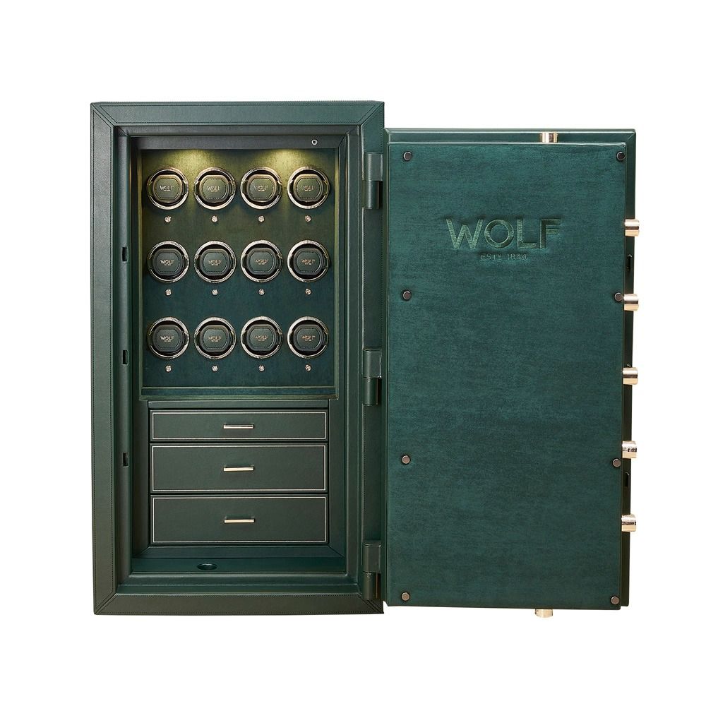 Athos 12 Piece Watch Winder and Jewelry Safe